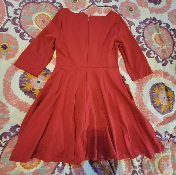Kate Spade Red Mini Dress - Picture 4 of 4